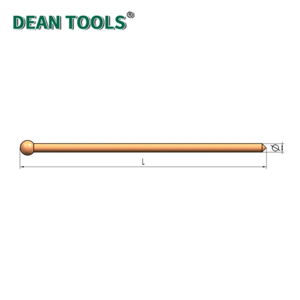 Automated Machine Positioning Ball Tip Sounding Rod, 8mm Diameter, High Repeatability for Industrial Automation photo-3