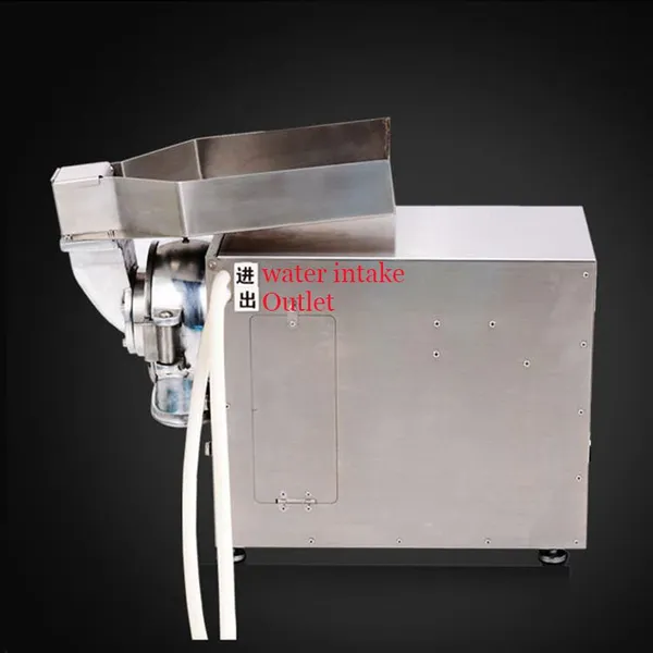 MO-Qdmdch Industrial Water Cooled Stainless Steel GW005 Crusher Machine Continuous Feeding Hammer Mill Grinder 5-50kg/h for Spice Herb Grain photo-5