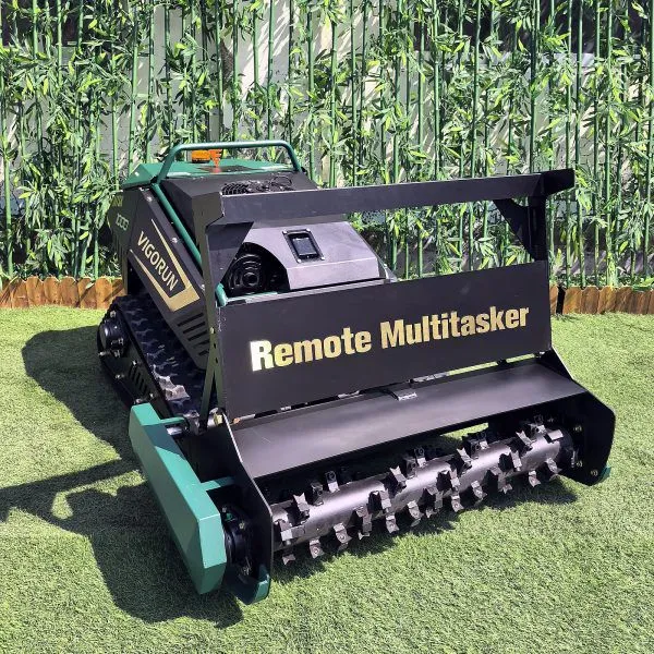 48V 1500W Servo-controlled Walking Motor Vigorun Radio Controlled Versatile Multitasker Remote Controlled Tracked Mower photo-4