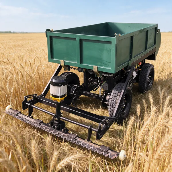 Commercial Remote Control Sickle Bar Mower Multi Purpose Orchard Field Truck