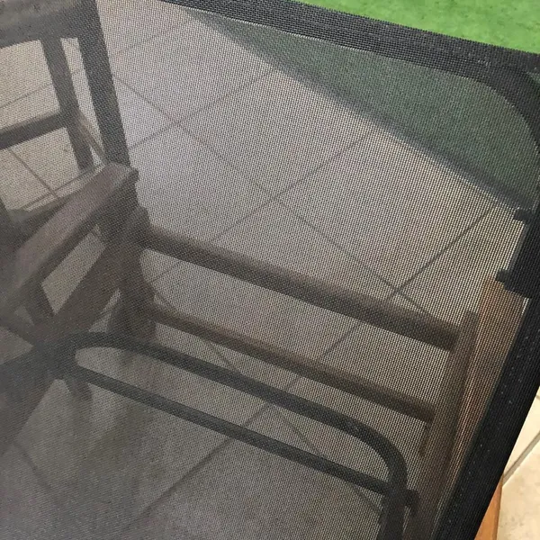 UV-Resistant Textilene Woven Mesh Fabric – PVC Coated for Outdoor Shade, Awning, and Patio Furniture photo-4