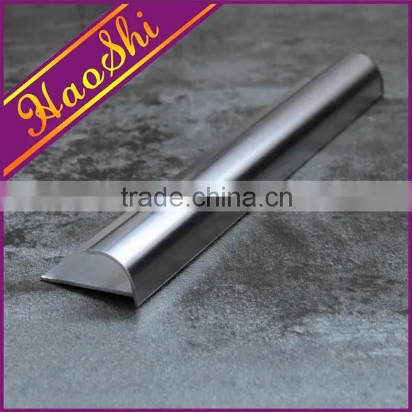 Building Material Round Open Bathroom Aluminum Tile Trim photo-4