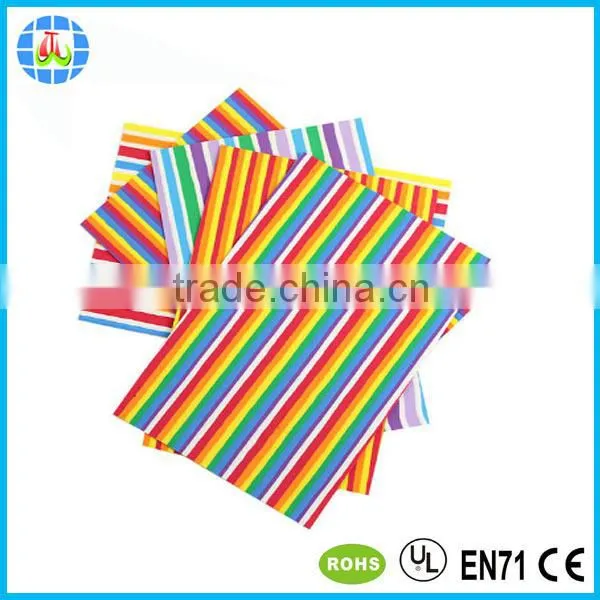 Rainbow Color Adhesive Craft Foam Sheets for Kids Craft photo-6