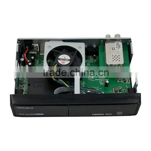 2016 Best Selling Europe ip tv Satellite Receiver HEROBOX EX4 HD Dvb S2+T2/C Tuner Satellite Receiver photo-5