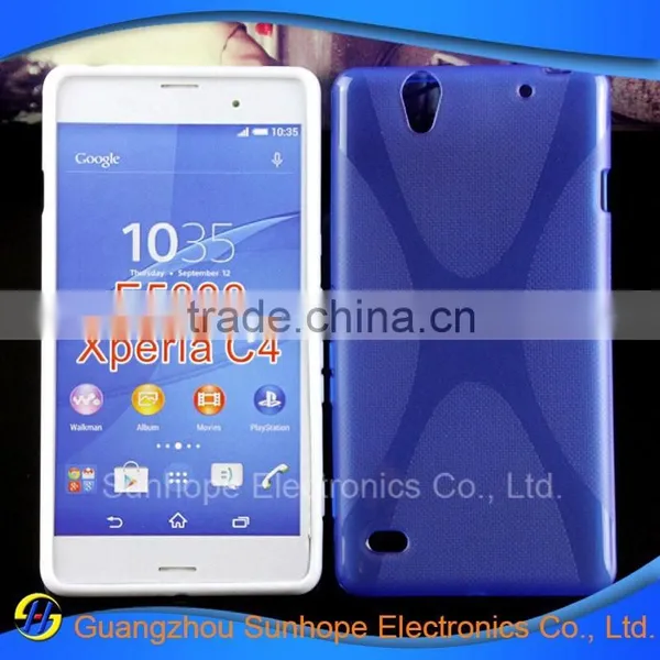 X Line Design Tpu Cell Phone Cover for Xperia C4 E5333 photo-4