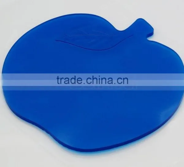 9.5*9.5 CM PU Personalized Apple Shape Sticky Pad photo-4