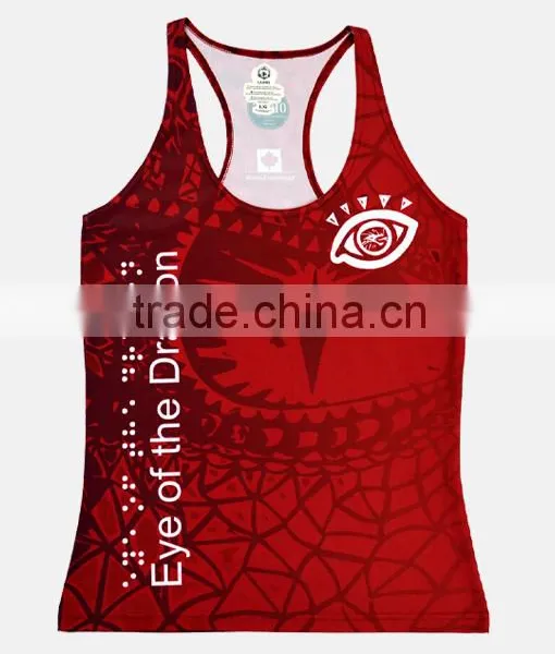 Dry Fit Sublimated Ladies Tank Tops photo-6