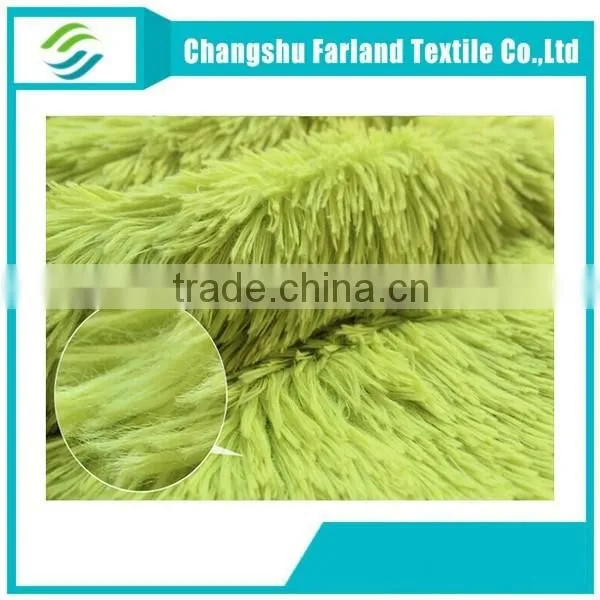 Knitted Plush Mattress Ticking Fabric photo-3