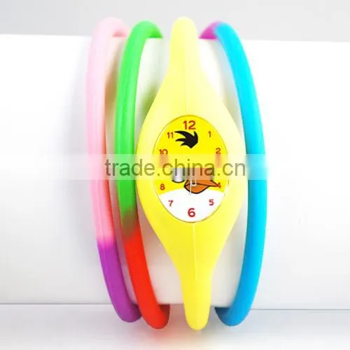 Fasionable Silicone Bracelet Digital Watch