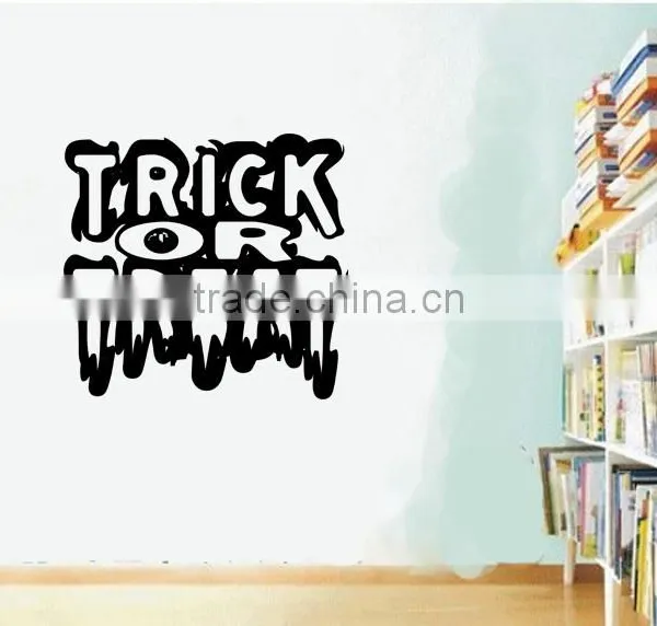 ALFOREVER Halloween Decal-Trick or Treat Decal-Wall Decal,car Decal,Laptop Decal-Halloween Decor photo-2