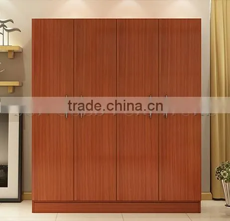 Bedroom Wooden Cloth Wardrobe Design Pictures With Swing Door (SZ-WDT002) photo-3