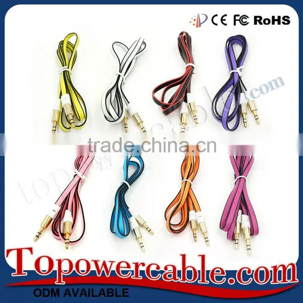 2016 Premium Car Accessories AUX Audio Stereo Cables Cord Low Price in China photo-4