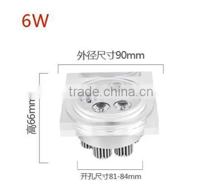 Super Brightness Energy Saving Ceiling Downlighting White/warm White Office/cabinet Good Price New Style Led Downlight 7W 6W 3W photo-2
