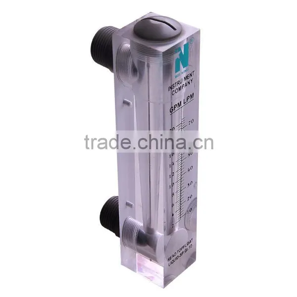Beixing Meter Manufacturer LZM Acrylic Flow Meter Panel Mounted Flow Meter photo-2
