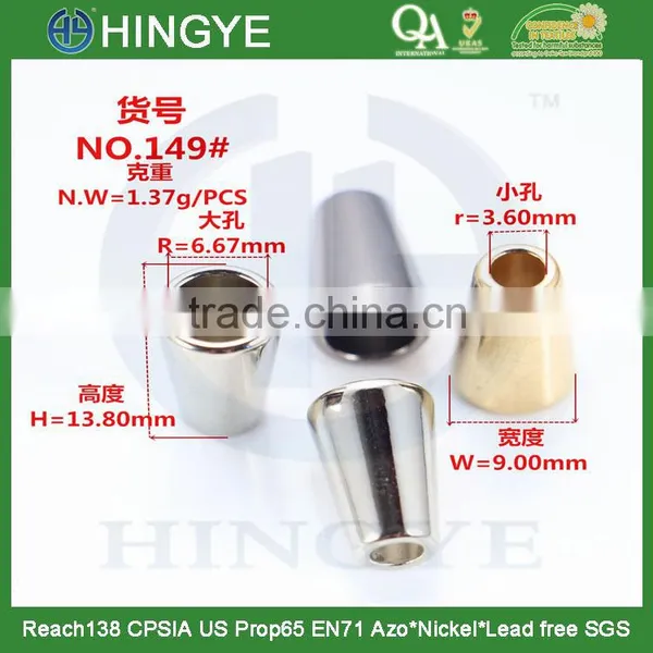 Gold Cord End Cord End for Clothing Metal Cord End photo-2