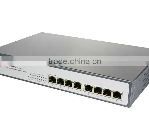 8-Port PoE Switch With 8 Poe RJ45 Port IEEE802.3af (,ONV-POE33008P) /network Cameras photo-2