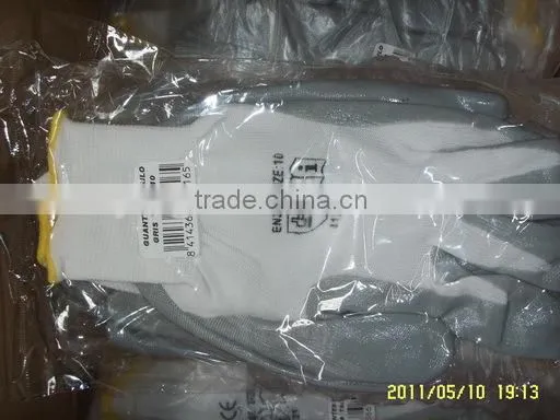 pu Coated Gloves/nitrile Coated Glove/ Latex Gloves photo-5
