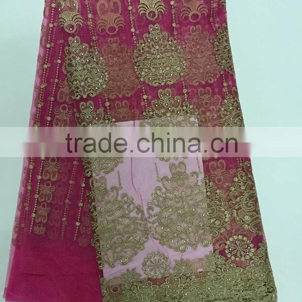 Beautiful First-class African Sequence Lace for Women Dresses photo-5