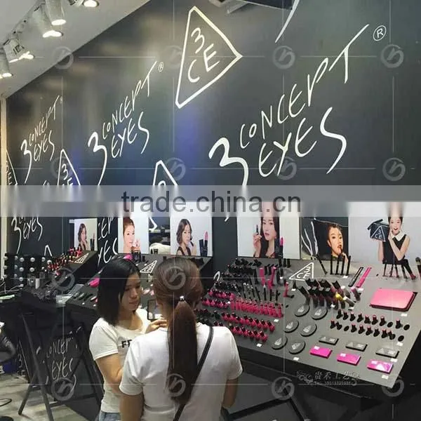 3ce Display Cosmetic Display Counter, Cosmetic Display for Eye Shadow, Exhibition Show Table photo-4