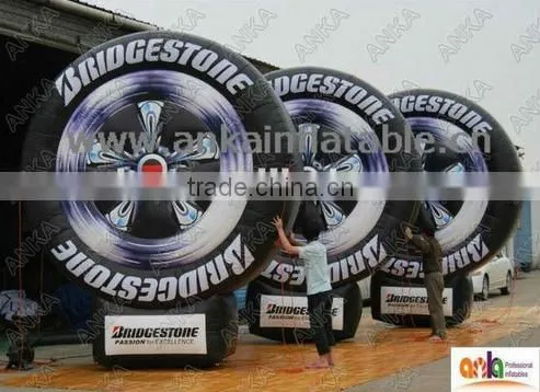 Advertising Inflatable Tire Balloon (custom , Factory Price, Coated Nylon)
