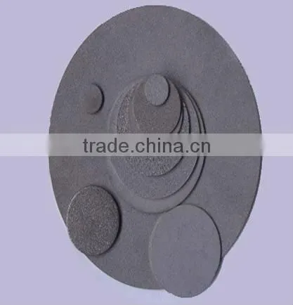 Sintered filter disc