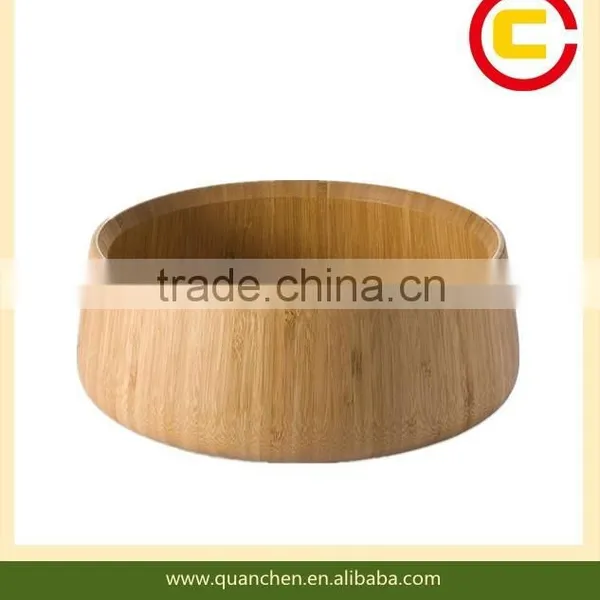 Soiled Bamboo Bowl, Bamboo Salad Bowl