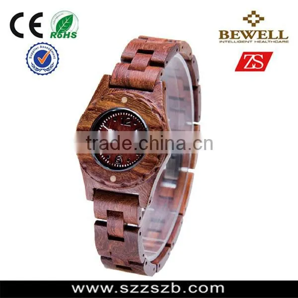2016 100% Natural Eco-friendly New Design Customised Logo Wooden Watch Leather photo-3