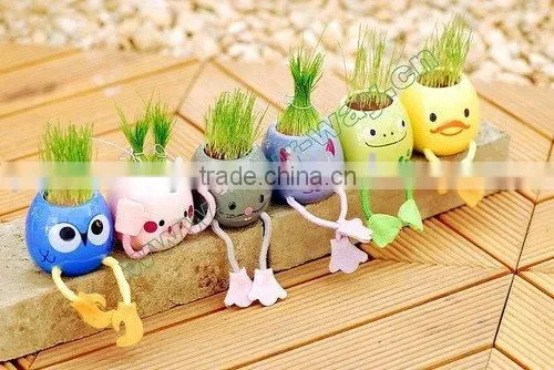 Grass Head,grass,doll,Magic Head