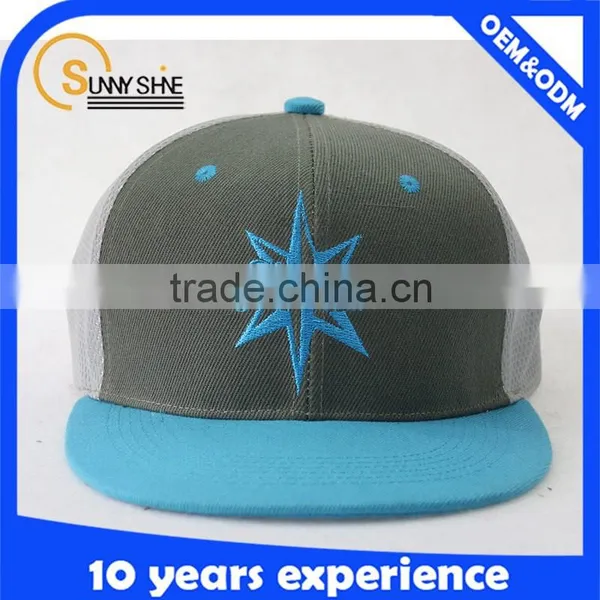 Wholesale 3D Embroidery 6 Panel Snapback Trucker Hat Custom Trucker Hat photo-3