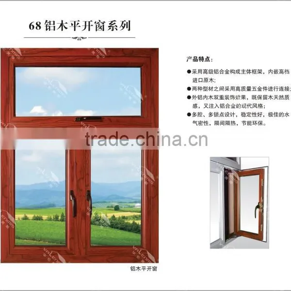 Good Price of Durability of Double Arch Window Glass Aluminum Alloy of Different Colors photo-3