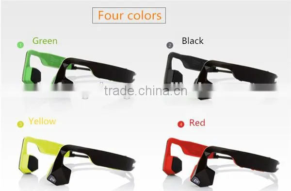 2016 Hot Sale Wireless Bone Sport Conduction Headphone Headset photo-4