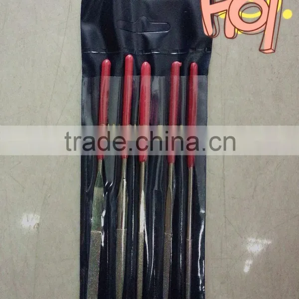 Electroplated Diamond Needle Files Set Three Square File photo-6