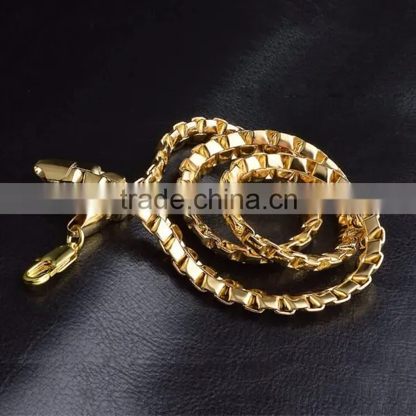 Simple Fashion 18k Gold Necklace Designs in 16 Grams 40 Grams photo-3