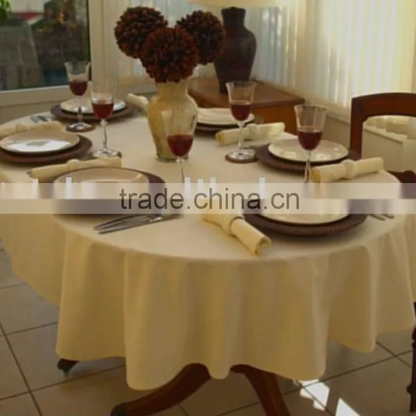 Polyester Fabric Table Linen, Hotel Tablecloth,table Cover