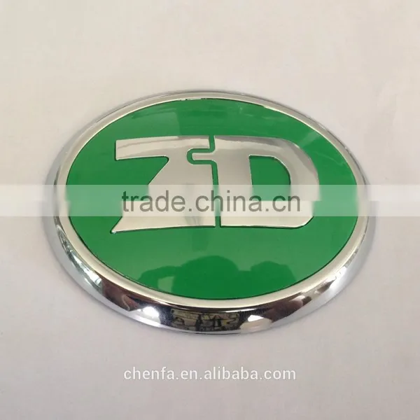 Custom Outdoor 3D Round Adhesive Car Logo photo-2