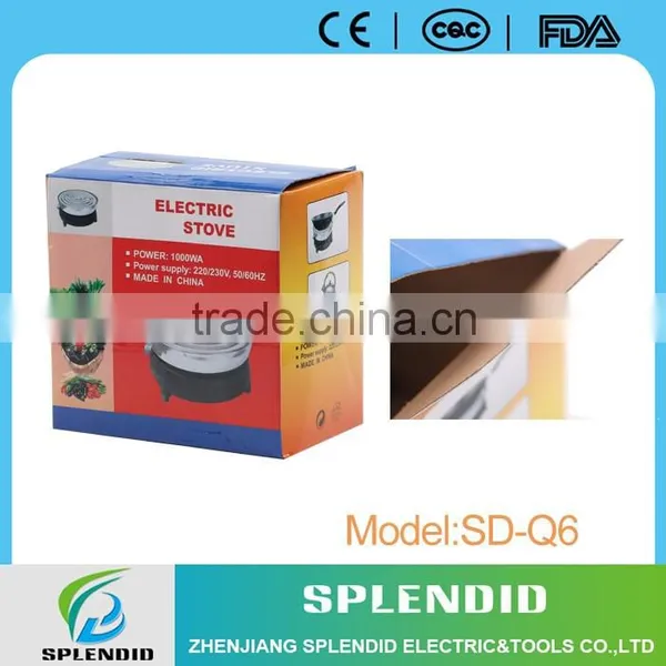 SD-Q6 Cheap 500W-2000W Solid Electric Stove photo-6