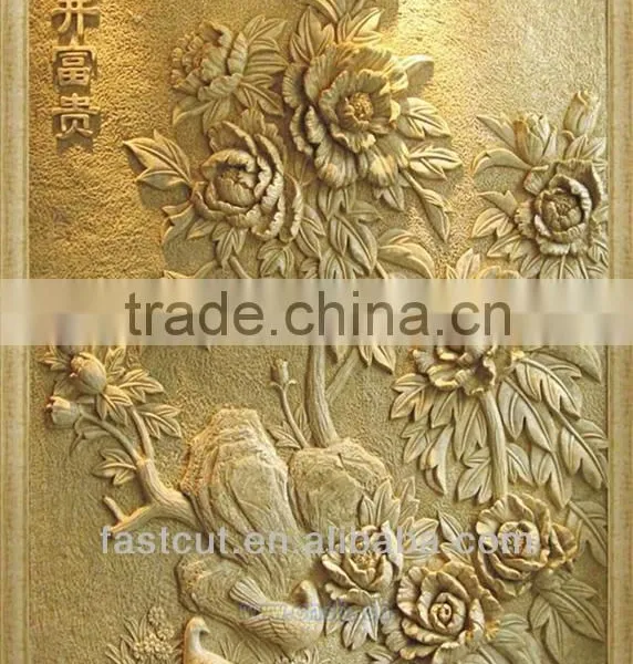 China Jinan Wave Boards Sandstones Corian ABS ATC Knife Library Tool Stores 5 Axis Cnc Machine photo-3