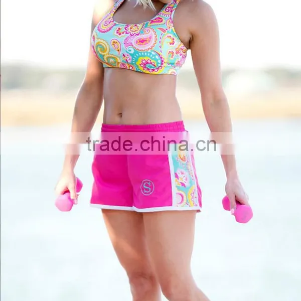 Monogram Sports Shorts,Activewear Shorts,Initials Exercise Shorts,Personalized Shorts, Women's Shorts,Monogrammed Short photo-2