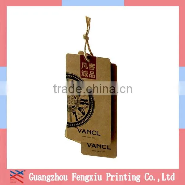 China OEM Printed Garment Paper Hangtag photo-3