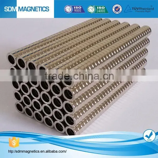 China Industrial Permanent Strong Cylinder Neodymium Magnet photo-4