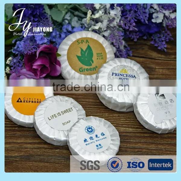 Cheap Wholesale Round Disposable Hotel Small Soap for 3-5 Star Hotel