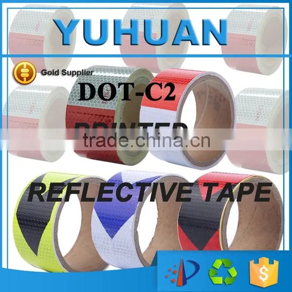 Fluorescent Yellow Reflective Tape From China Factory photo-2