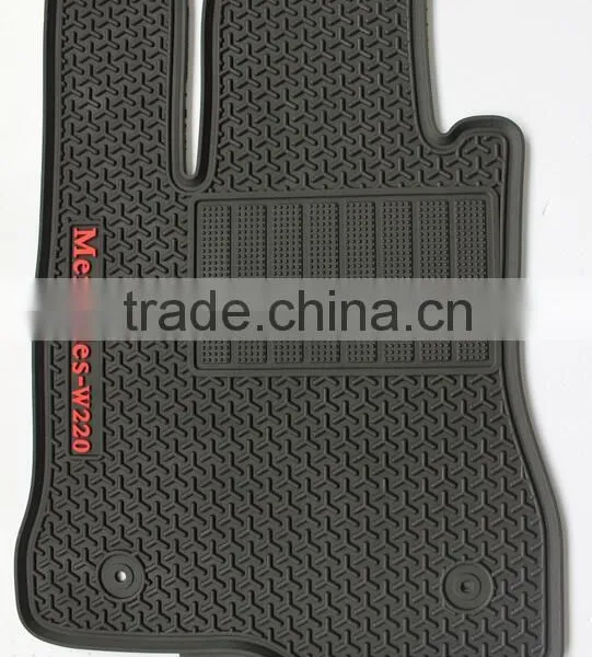 Heavy Duty 5pc Front & Rear Rubber Mats,All Weather Protection,Custom Fit Car Mats For BENZ W220 photo-2