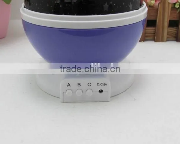 Led Kids Muti-color Led Rotating Lamp Light Led Projector RGB Indoor Led Lamp Rotating Room Light photo-5