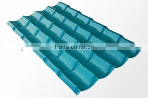 Soundproof Europe Style 2 Layers Pvc Roof Tile Asa Synthetic Resin Roof Tile photo-2