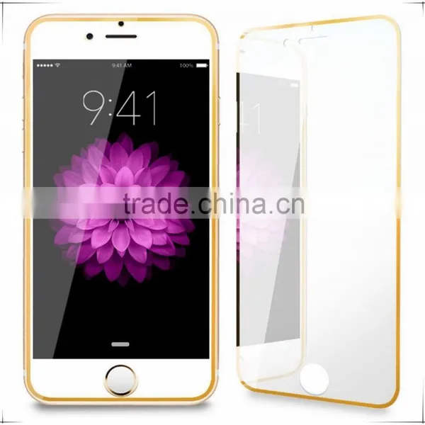 Titanium Alloy Full Cover Tempered Glass Screen Protector ,Clear 3D Curved Edge Tempered Glass Screen Protector for IPhone 6 photo-6