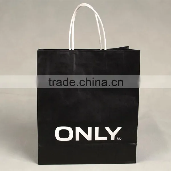 ONLY Kraft Paper Handbag With Twisted Rope Handle Recyclable Shopping Paper Bag for Handbags and Gifts photo-2