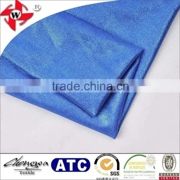 Custom New Soft Touch High Quality Matt Nylon Lycra Glitter Dot Fabric photo-3