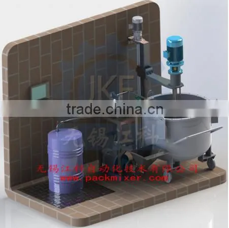 HM Multifunctional High Shear Emulsifying Mixer Paint Disperser Chemical Emulsifier photo-2