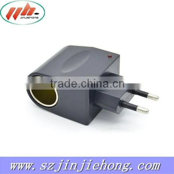 Universal AC to DC Car Cigarette Lighter Socket Adapter With US Plug 500mA Quality Choice